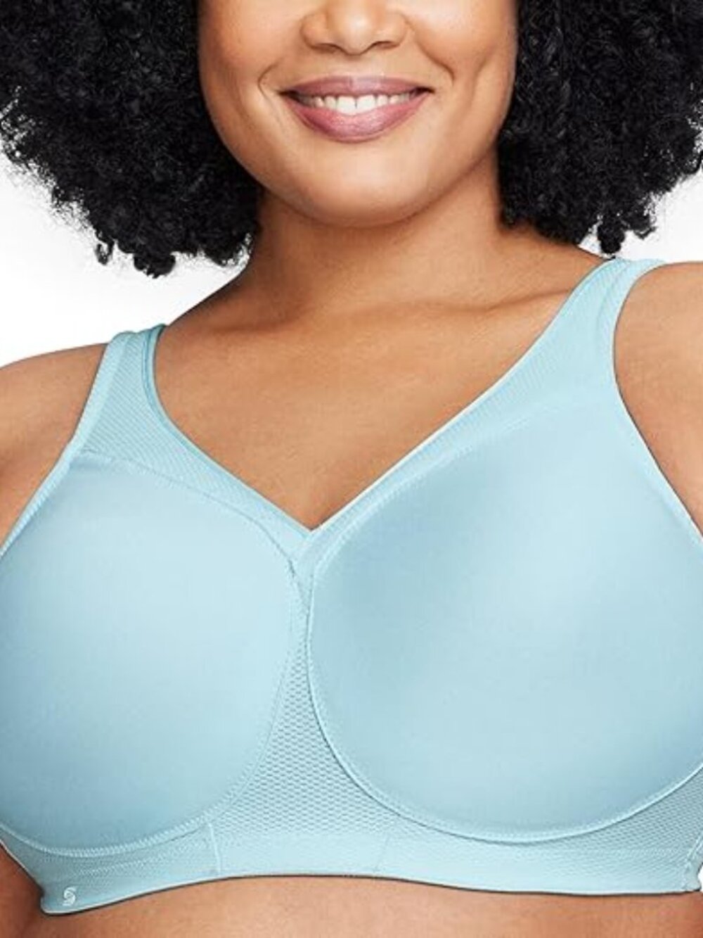 NWOT Glamorise T-Shirt Bra - Frosted Aqua (40DD)
